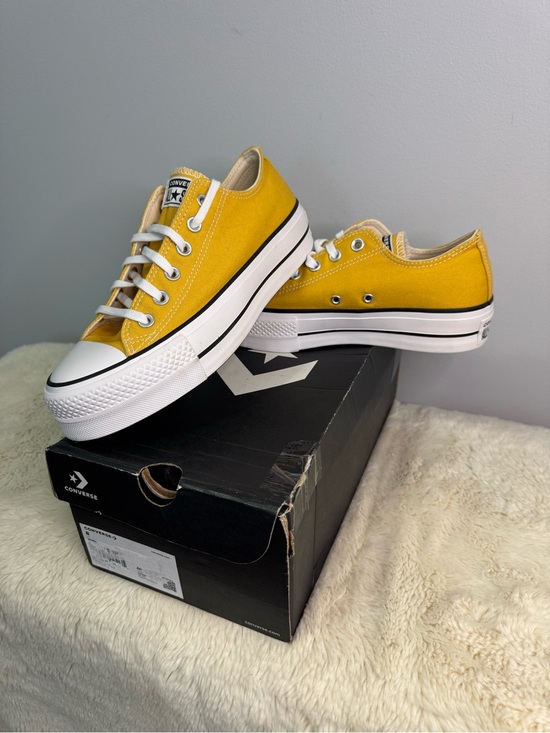 Converse Shoes - Converse All Star Lift Platform ~ Yellow